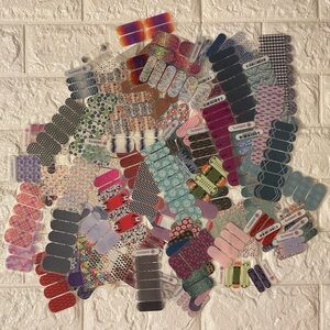 ✨ BOGO 50% Off ✨ Jamberry Lot: 100+- Various Individual Nail Wraps Various Sizes